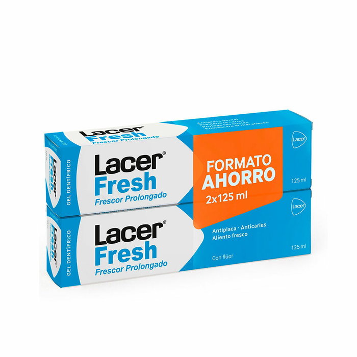 Lacer LacerFresh Dentifrice Blanchissant Haleine Fraîche 2 x 125 ml