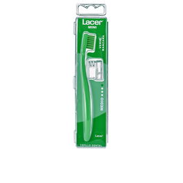 Lacer Brosse à Dents Mini Colors, Souple, Manche Compact, Idéale pour Voyage, 1 Unité