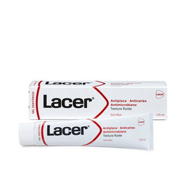 Lacer Gel Dentifrice 125 ml - Lutter contre les caries et renforcer l'émail