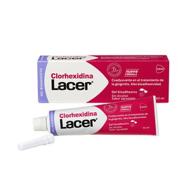 Lacer Gel Dentaire Bioadhésif Chlorhexidine 50 ml Sans Alcool