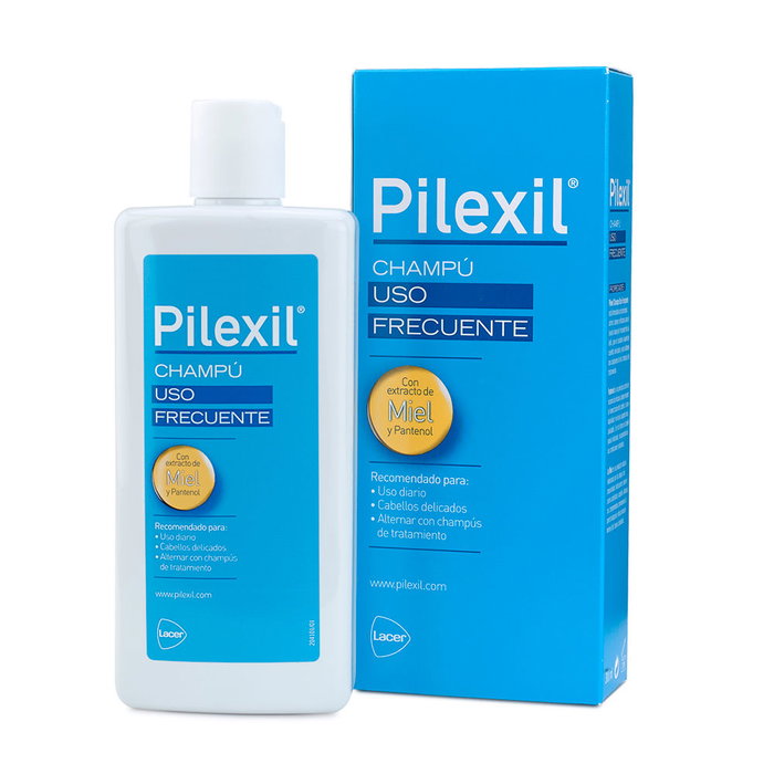 Pilexil Shampooing Usage Fréquent 300 ml - Douceur Quotidienne pour Tous Types de Cheveux