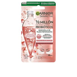 Garnier Mascarilla Tejido Skinactive Probióticos Reparadora Ojos y Líneas de Expresión 1 unidad