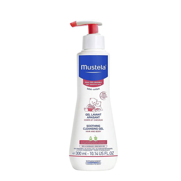 Mustela Gel Douche Nettoyage & Apaisant 300 ml Mustela Gel Douche Nettoyage & Apaisant 300 ml