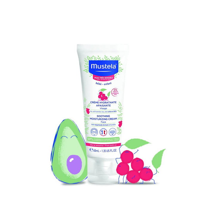 Mustela Crème Visage Hydratante Confort 40 ml