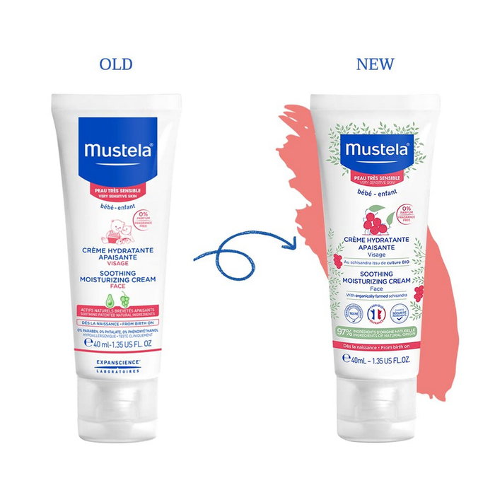 Mustela Crème Visage Hydratante Confort 40 ml
