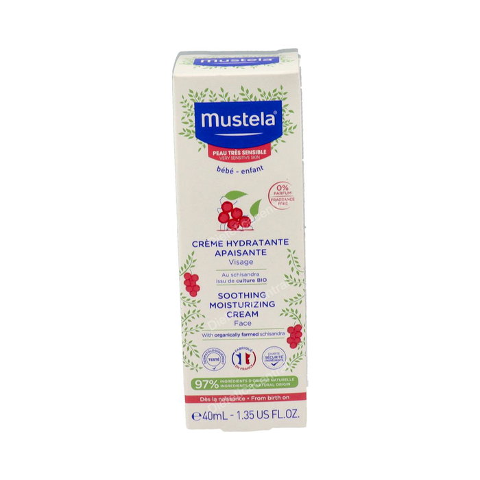 Mustela Crème Visage Hydratante Confort 40 ml