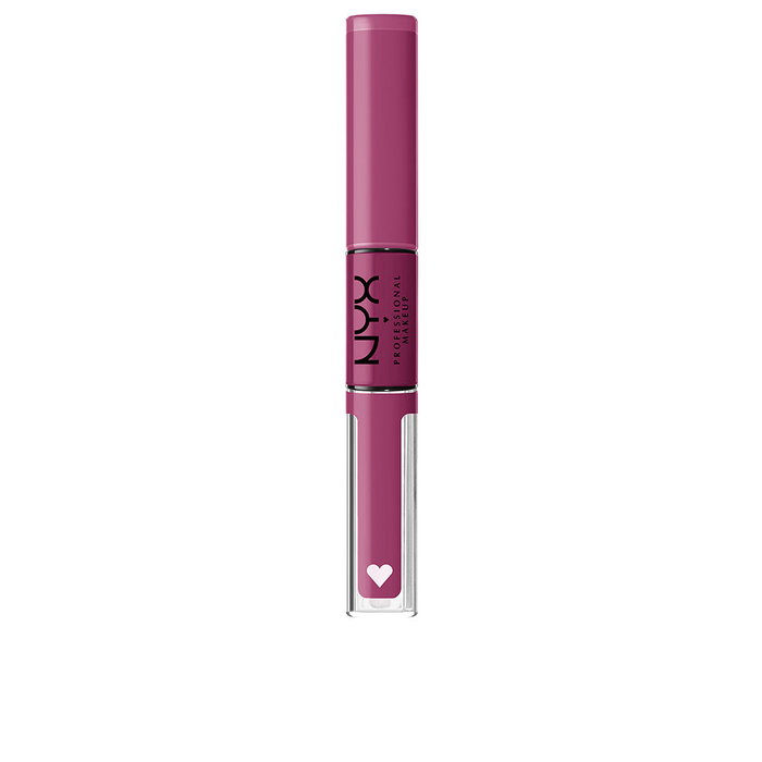 NYX PROFESSIONAL MAKE UP Shine Loud Pigment Lip Shine #27-hottie hijacker, brillant à lèvres longue durée, rose