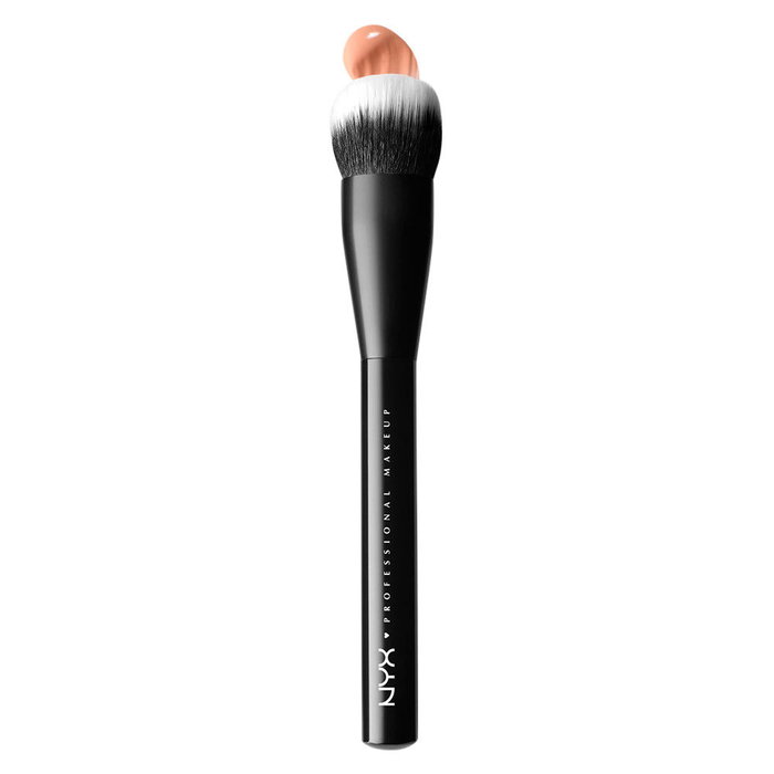 Nyx Professional Make Up Pinceau Fond de Teint PRO DUAL FIBER #prob04 1 unité