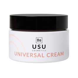 Usu Cosmetics Crème Universelle Multifonctionnelle 50 ml avec Acide Hyaluronique et Aginon® - Soin Anti-Âge Hydratant Régénérant pour Femme, Tout Type de Peau