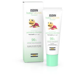Isdin Gel Gingival BABY NATURALS First Teeth Gum Gel Apaisant Poussées Dentaires Bébés, 30 ml, Formule Naturelle