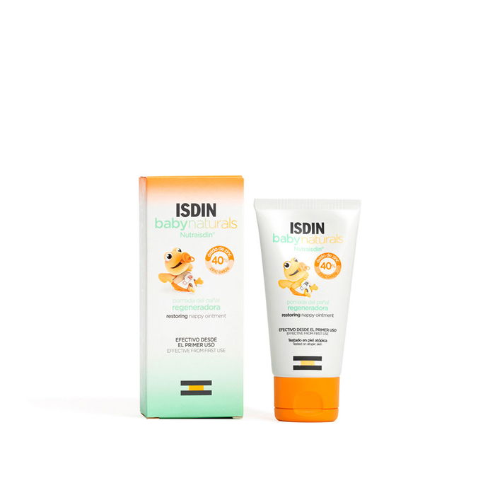 Isdin Onguent Réparateur pour Couches 50 ml - Crème Protectrice et Apaisante pour Peaux Délicates