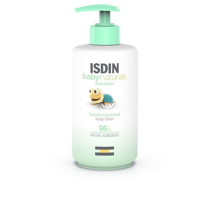 Isdin BABY NATURALS Lotion Corps pour Bébés 400 ml - Hydratante, Apaisante, Hypoallergénique, 96% d'Ingrédients Naturels, Dès la Naissance Isdin BABY NATURALS Lotion Corps pour Bébés 400 ml - Hydratante, Apaisante, Hypoallergénique, 96% d'Ingrédients Naturels, Dès la Naissance