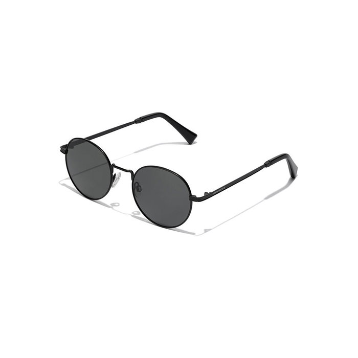 Hawkers Lunettes de Soleil MOMA Polarisées Noir Matte Unisexe Rondes Acier Inoxydable 1 u