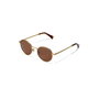 Hawkers MOMA #gold havana 1 u Lunettes de Soleil Polarisées Rondes Vintage Unisexe Monture Havana Verres Marron