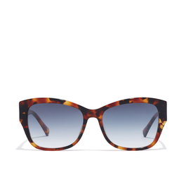 Hawkers Lunettes de Soleil BHANU Tortue Cat-eye Acétate Havana Verres Bleu Crépusculaire Dégradées UV400 Unisexe