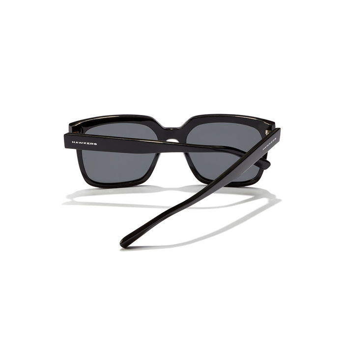 Hawkers EUPHORIA #black dark 1 u Lunettes de soleil Polarisées Carrées Noires 57mm