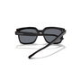 Hawkers EUPHORIA #black dark 1 u Lunettes de soleil Polarisées Carrées Noires 57mm