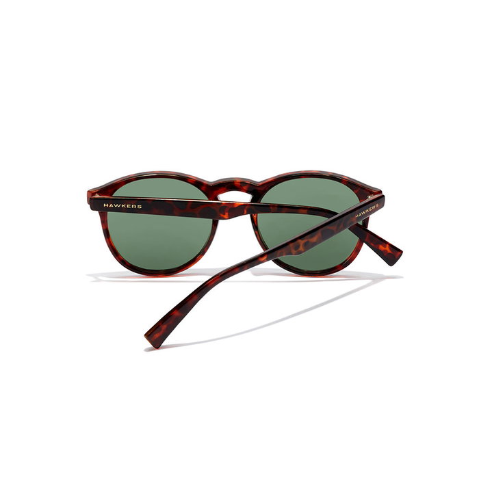 Hawkers Lunettes de Soleil BEL AIR Polarisées Havane Unisexe Verres Verts UV400