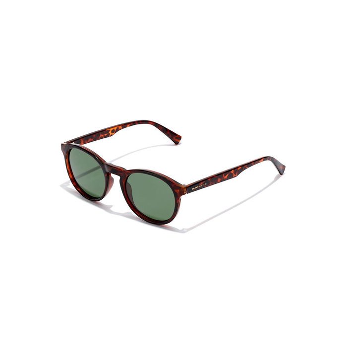 Hawkers Lunettes de Soleil BEL AIR Polarisées Havane Unisexe Verres Verts UV400