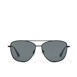 Hawkers Lunettes de Soleil Aviateur LAX Noir Unisexe Verres TR18 UV400 Monture Acier Inoxydable