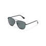 Hawkers Lunettes de Soleil Aviateur LAX Noir Unisexe Verres TR18 UV400 Monture Acier Inoxydable