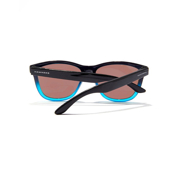 Hawkers Lunettes de soleil polarisées ONE #fusion clear blue unisexe - Verre bleu, Monture bleue, 1 unité
