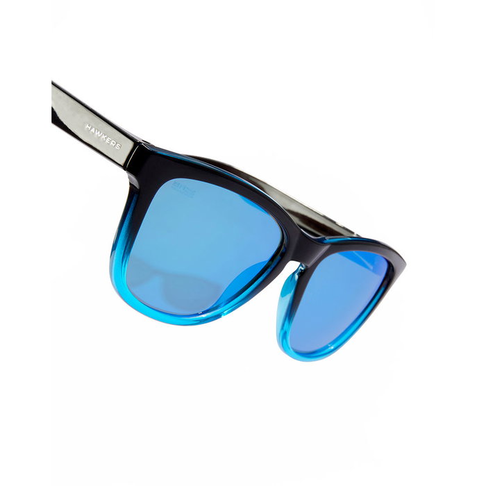 Hawkers Lunettes de soleil polarisées ONE #fusion clear blue unisexe - Verre bleu, Monture bleue, 1 unité