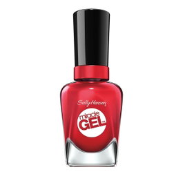 Sally Hansen Miracle Gel 444-off with her red!