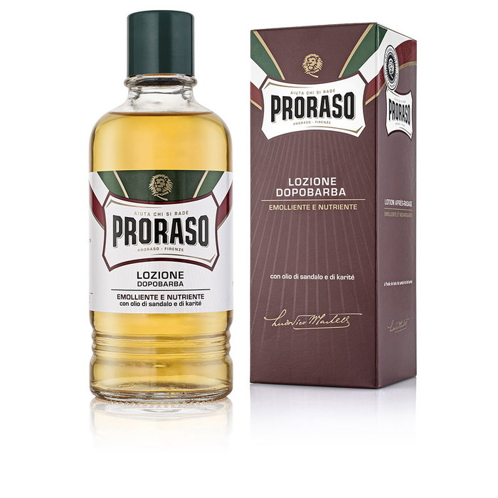 Proraso Lotion Après-Rasage Bois de Santal & Karité 400 ml Proraso Lotion Après-Rasage Bois de Santal & Karité 400 ml