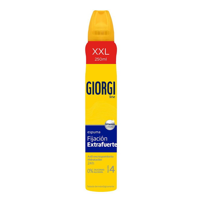 Giorgi Line Mousse Fixatrice Extra Strong Hold n° 4 250 ml Giorgi Line Mousse Fixatrice Extra Strong Hold n° 4 250 ml