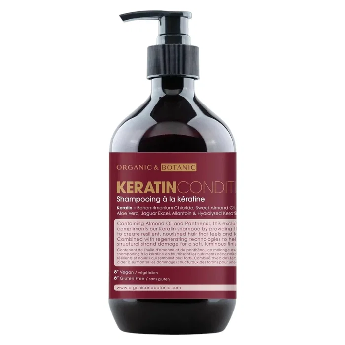 Organic & Botanic Après-shampooing traitement à la kératine 500 ml Organic & Botanic Après-shampooing traitement à la kératine 500 ml