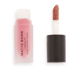 Revolution Make Up MATTE BOMB Rouge à Lèvres Liquide #delicate brown - Finition Mate Longue Durée, Cruelty Free, Végan