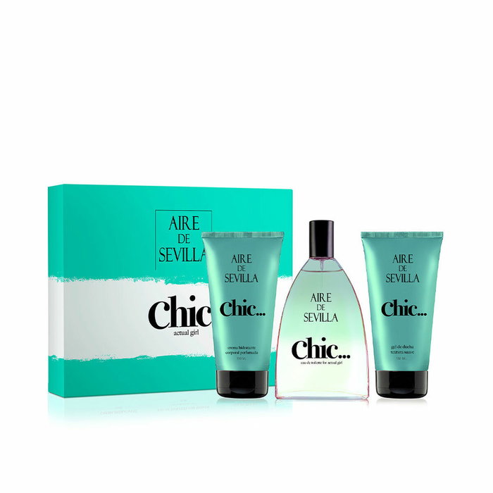 Aire de Sevilla Coffret Aire de Sevilla Chic Eau de Toilette 3 Pièces Aire de Sevilla Coffret Aire de Sevilla Chic Eau de Toilette 3 Pièces