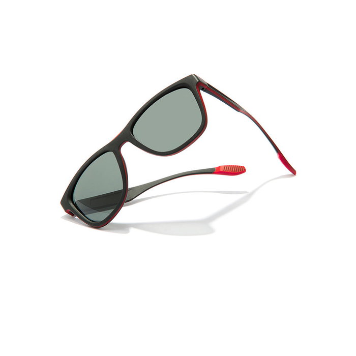 Hawkers Lunettes de soleil ONE SPORT Polarisées Noir/Rouge Unisexe Verres UV400 en TR90