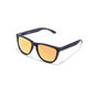 Hawkers Lunettes de Soleil ONE RAW CARBON Polarisées Verres Effet Miroir Bleu Chrome Monture Carbon Noir UV400 TR90 Unisexe
