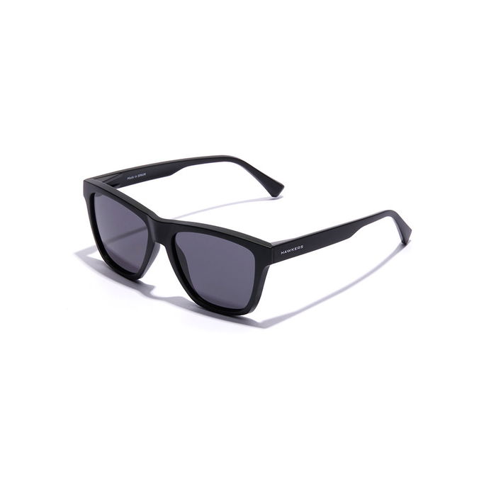 Hawkers Lunettes de Soleil ONE LS RAW Polarisées Noir / Bleu Chrome - Collection Made in Spain