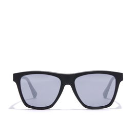 Hawkers Lunettes de soleil ONE LS RAW #black chrome, monture noire mate, verres bleus miroirs, Unisexe