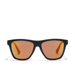 Hawkers ONE LS RAW Lunettes de Soleil Unisexe Noir Mat Monture Verres Miroir Lumière du Jour UV400