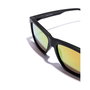 Hawkers ONE LS RAW Lunettes de Soleil Unisexe Noir Mat Monture Verres Miroir Lumière du Jour UV400