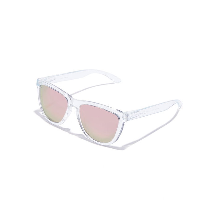 Hawkers Lunettes de Soleil Polarisées ONE RAW Rose Gold Unisexe Carrées UV400