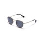 Hawkers SIXGON DRIVE Lunettes de soleil polarisées Or Gris Unisexe Verre Gris Foncé Monture Acier Inoxydable UV400