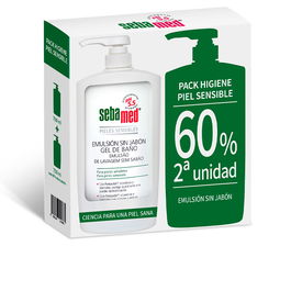 Sebamed Gel de Bain Émulsion Sans Savon Peaux Sensibles 2 x 750 ml