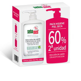 Sebamed Émulsion Sans Savon Gel de Bain à l'Huile d'Olive Duo 2 x 750 ml