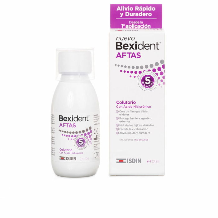 Isdin Bexident Aftas Bain de bouche 120 ml