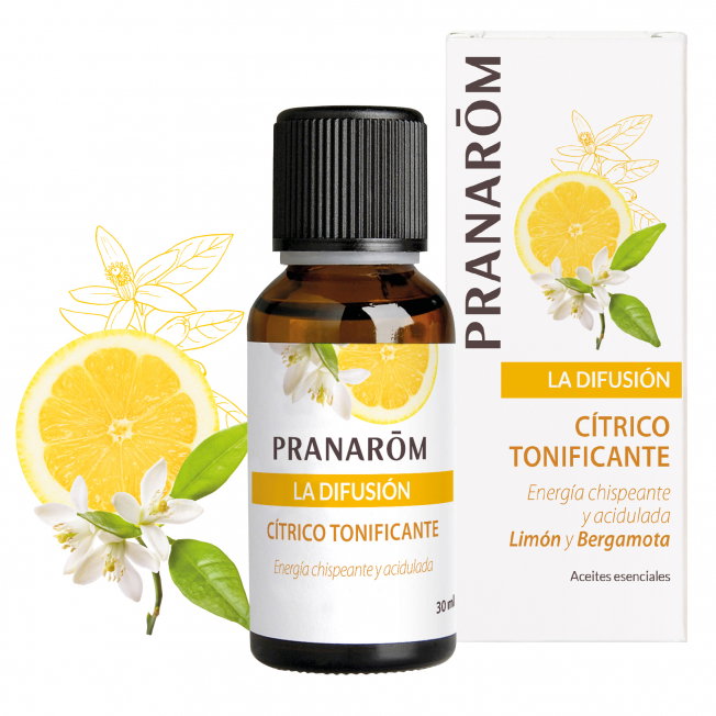 Pranarôm Spray Cítrico Tonificante Citron et Bergamote Bio 30 ml Pranarôm Spray Cítrico Tonificante Citron et Bergamote Bio 30 ml