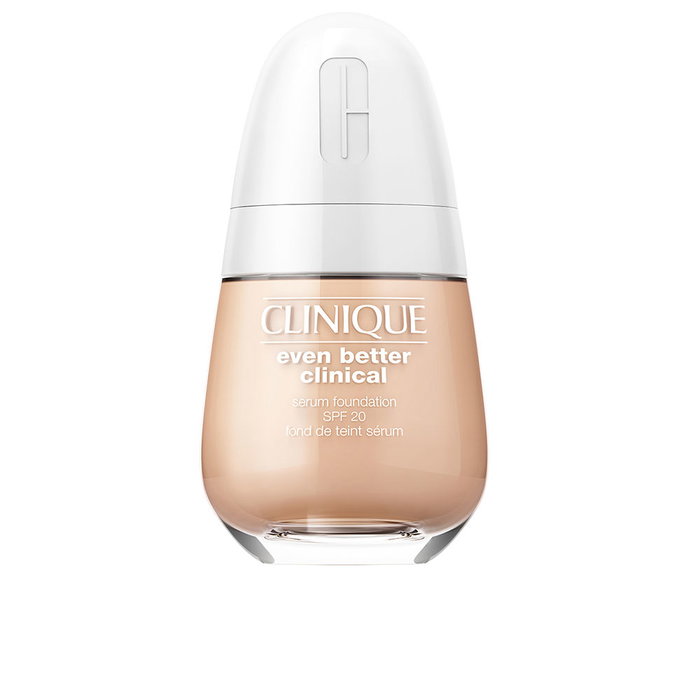 Clinique Even Better Clinical Foundation SPF20 #10-alabaster - Fond de Teint Fluide Hydratant et Traitant avec Acide Hyaluronique et Vitamine C Clinique Even Better Clinical Foundation SPF20 #10-alabaster - Fond de Teint Fluide Hydratant et Traitant avec Acide Hyaluronique et Vitamine C