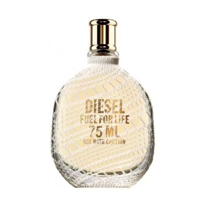 Diesel Fuel For Life pour Femme Eau de Parfum 50 ml Vaporisateur - Parfum Chipre Floral aux Notes de Groselle Noire, Piment Rose, Jasmin, Noix de Muscade, Patchouli et Ambre