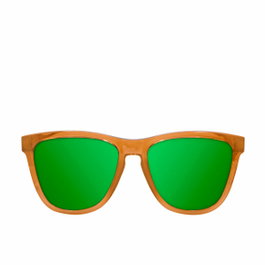 Northweek Regular Dark Brown Lunettes de soleil Marron et Vert émeraude