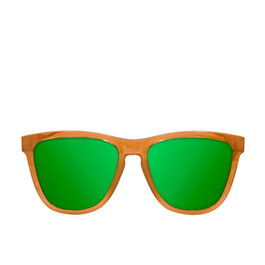 Northweek Lunettes de Soleil Carrées Unisexe Monture Marron Verres Vert Émeraude