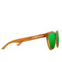 Northweek Lunettes de Soleil Carrées Unisexe Monture Marron Verres Vert Émeraude